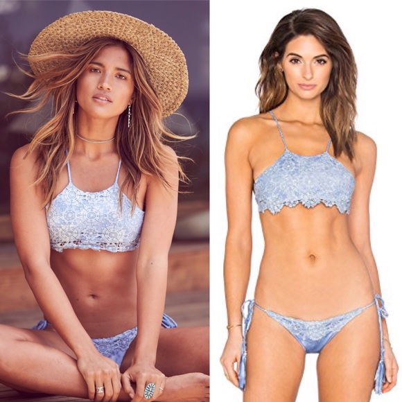NWT •Blue Life• Desert Mirage Bikini Set - Picture 5 of 7
